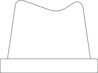 farming icon cowboy hat and ranger