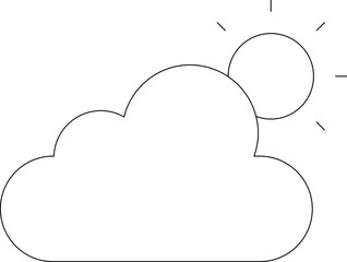 farming icon cloud and weather