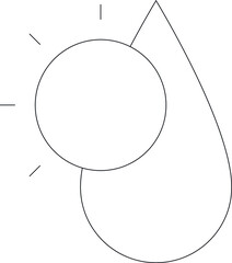farming icon water drop and liquid