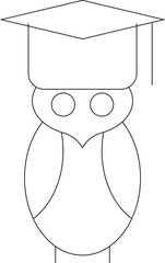 elearning icon graduation and graduation