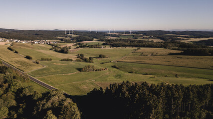 Fototapeta premium view of the valley