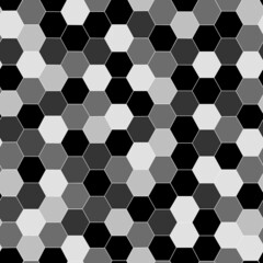 The seamless hex tiles texture