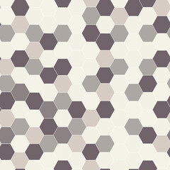 Fototapeta na wymiar The seamless hex tiles texture
