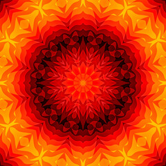 3d effect - abstract color gradient pattern 