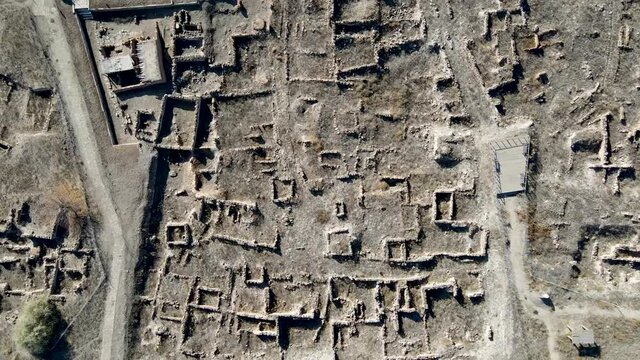 Kultepe ancient city ruins. Assyrian Trade Center in Karum-Kanis in Kayseri city Turkey. Its name in Assyrian texts from the 20th century BC was Kanesh