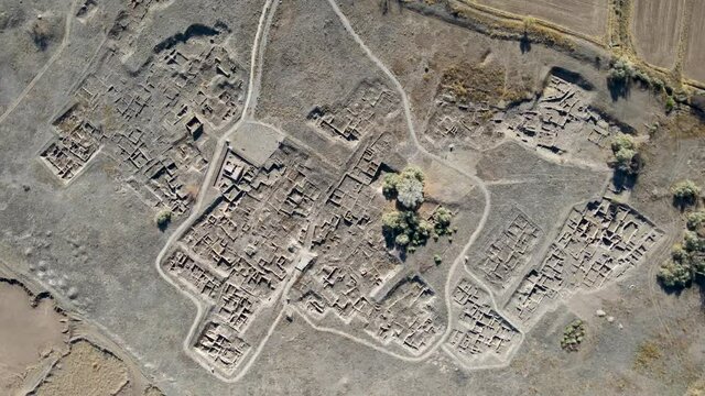 Kultepe ancient city ruins. Assyrian Trade Center in Karum-Kanis in Kayseri city Turkey. Its name in Assyrian texts from the 20th century BC was Kanesh