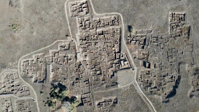 Kultepe ancient city ruins. Assyrian Trade Center in Karum-Kanis in Kayseri city Turkey. Its name in Assyrian texts from the 20th century BC was Kanesh
