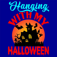 hanging with my halloween 