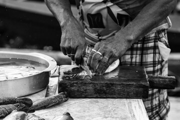 blacksmith at work