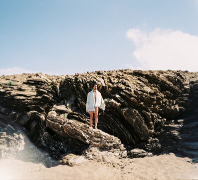Sea rocks guy