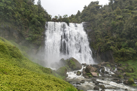 Marokopa Falls Waikato North Island New Zealand