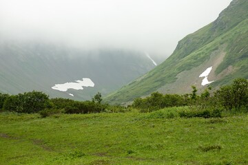 Vatchkazhets valley (former volcano field), Kamchatka, Russia