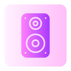 sound gradient icon