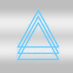abstract triangle background