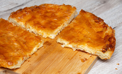 homemade burek with cheese