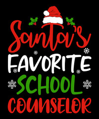 Santa's Favorite School Counselor