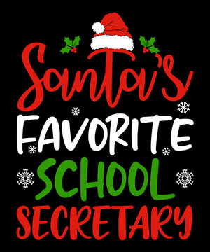 Santa's Favorite School Secretary