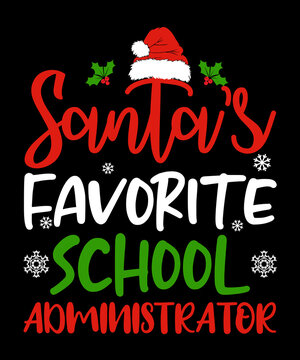 Santa's Favorite School Administrator
