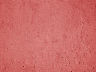 Abstract background from red old plaster on the wall.