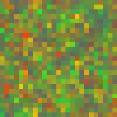 bright pattern, pixels, colored fragments, tiles, squares, geometric, stained glass, glass, mosaic,yellow, green, brown, gradient, turkish style, texture, background for design, digital, leisure,