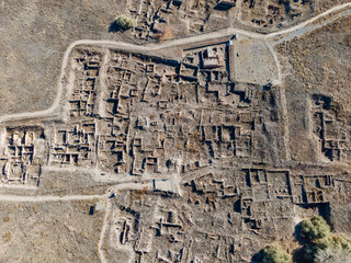 Kultepe ancient city ruins. Assyrian Trade Center in Karum-Kanis in Kayseri city Turkey. Its name in Assyrian texts from the 20th century BC was Kanesh
