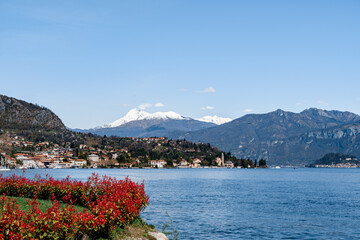 Beautiful coast of Lake Como. Italy