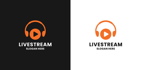 live stream logo design inspiration