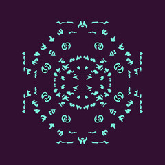 Magic spell symbol illustration. Editable vector file for all of your graphic needs.