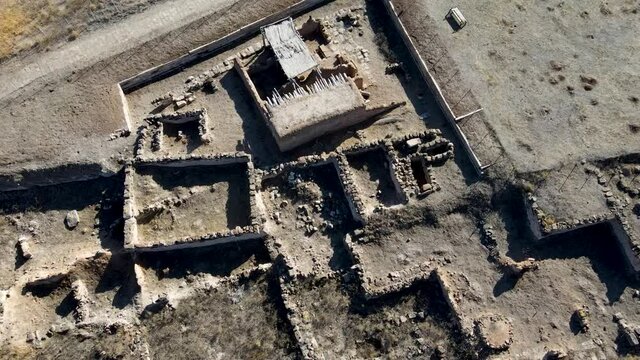Kultepe ancient city ruins. Assyrian Trade Center in Karum-Kanis in Kayseri city Turkey. Its name in Assyrian texts from the 20th century BC was Kanesh