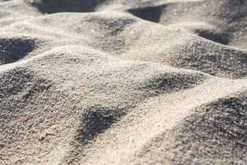 Sand texture background, Esmoriz beach, Portugal