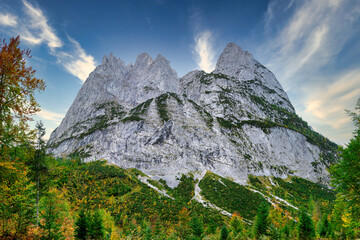 Berglandschaft, Berge, Gosau, Gosauseen, Dachstein, Dachstein West, Österreich, Oberösterreich,...