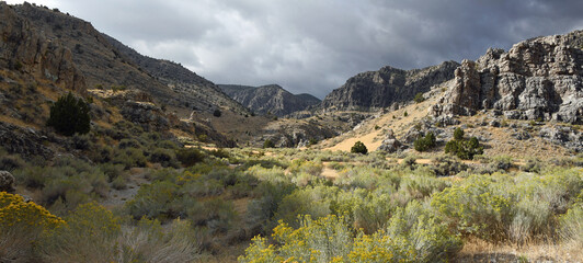 Desert Valley Near Ely, Nevada