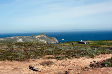 Obraz premium Ranger Station on San MIguel Island, California