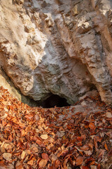 A small cave on Fruska gora in Serbia