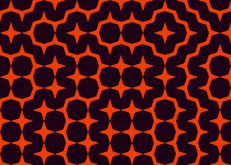 Abstract Geometric Pattern generative computational art illustration