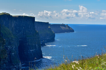 cliffs of moher at Ireland's atlantic coast