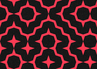 Abstract Geometric Pattern generative computational art illustration