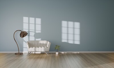 Fototapeta na wymiar living room design. empty room design interior 3d render
