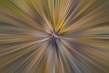 Obraz premium Dark brown and yellow motion blur