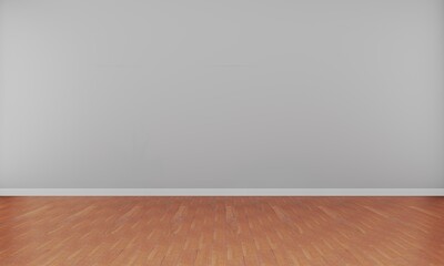 Empty room design interior 3d render
