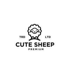 premium sheep logo icon designs