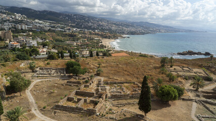 Landscape of Byblos. Lebanon