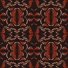 Folk flowers print Floral pattern Ethnic art