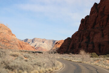 Snow Canyon Scenic byway, St George, Utah