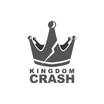 Kingdom Crash Logo Design Vector
