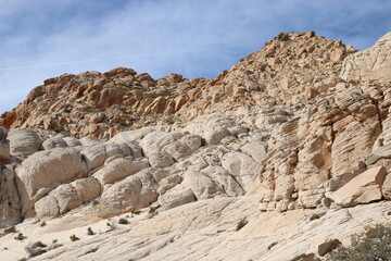 Fototapeta premium White Rocks Amphitheater rock formation, Snow Canyon State Park, Utah