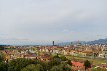 City Centre of Florence, Italy. 