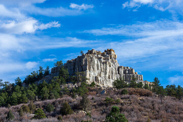 Fototapeta na wymiar Pulpit Rock in Colorado Springs