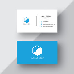 Simple-professional-business-card-design-template-with-bleed