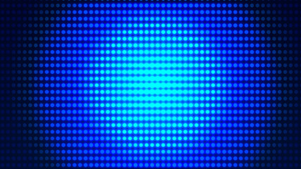 Naklejka premium Abstract dot white blue pattern gradient texture technology background.